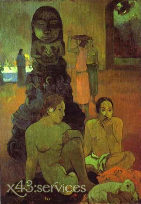 Paul Gauguin - Der grosse Buddha - zum Schließen ins Bild klicken